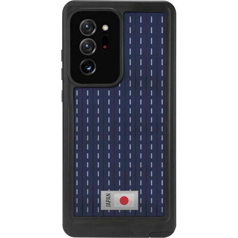 Japan Soccer Flag Galaxy Note20 Ultra 5G Waterproof Case